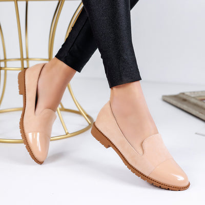 Дамски обувки Dulce - Cream