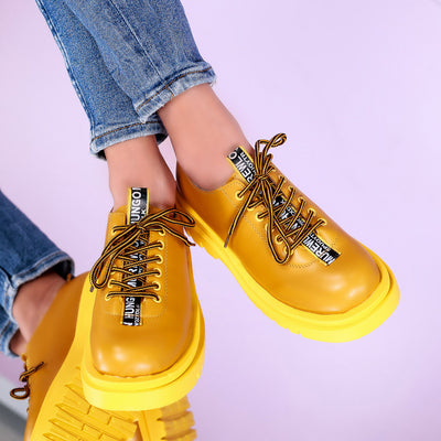 Дамски обувки Debs - Yellow