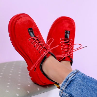 Дамски обувки Solina - Red