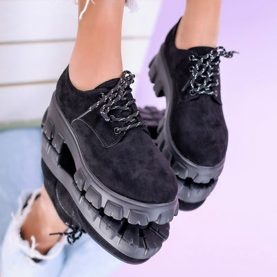 Дамски обувки Fara - Black