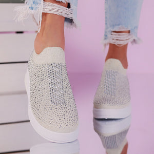Дамски кецове на платформа Ramina - Beige