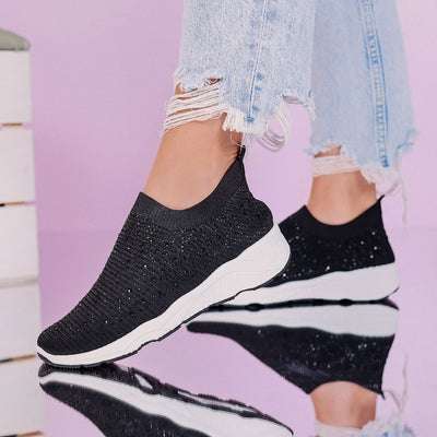 Дамски маратонки Alicia - Black