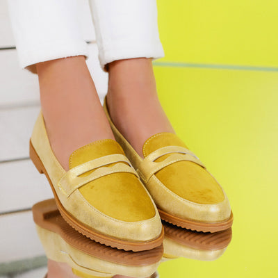 Дамски обувки Vivy - Yellow