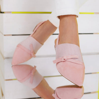 Дамски обувки Aleta - Pink