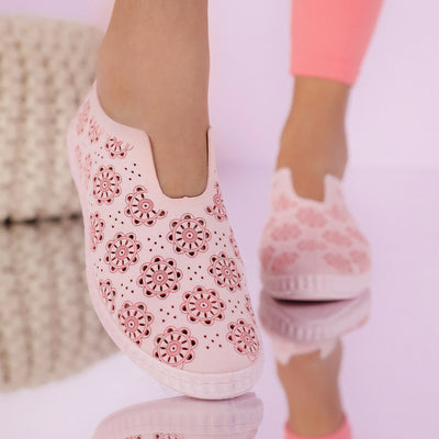 Дамски обувки Clavdia - Pink