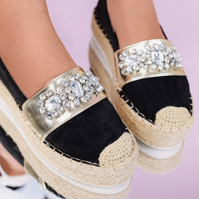 Дамски еспадрили Monika - Black