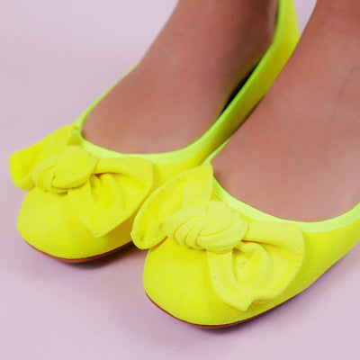 Дамски пантофки Florita - Yellow