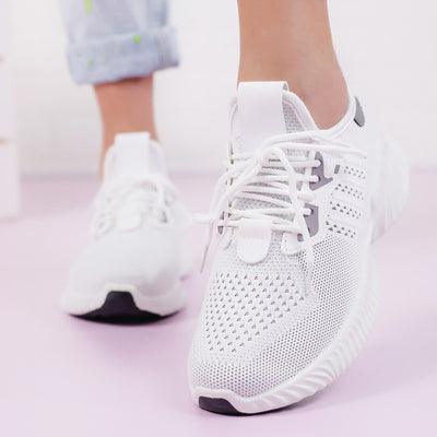 Дамски Маратонки Doly - White