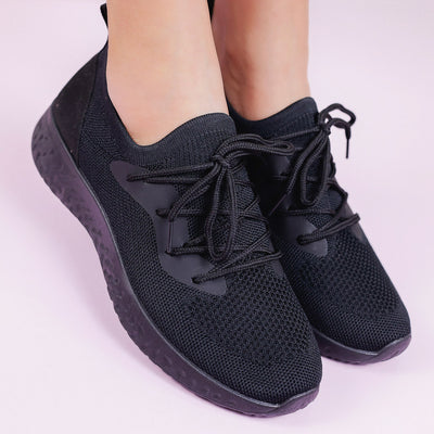 Дамски маратонки Asia - All Black