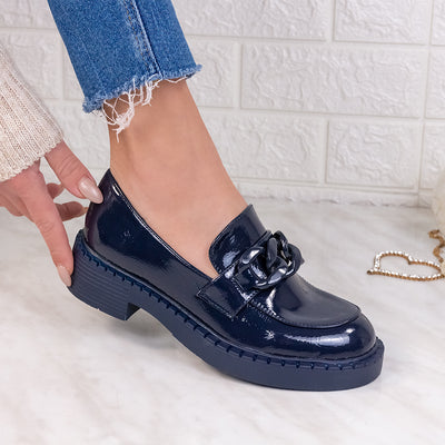 Дамски обувки Delia - Navy