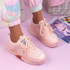 Дамски маратонки Finola - Pink