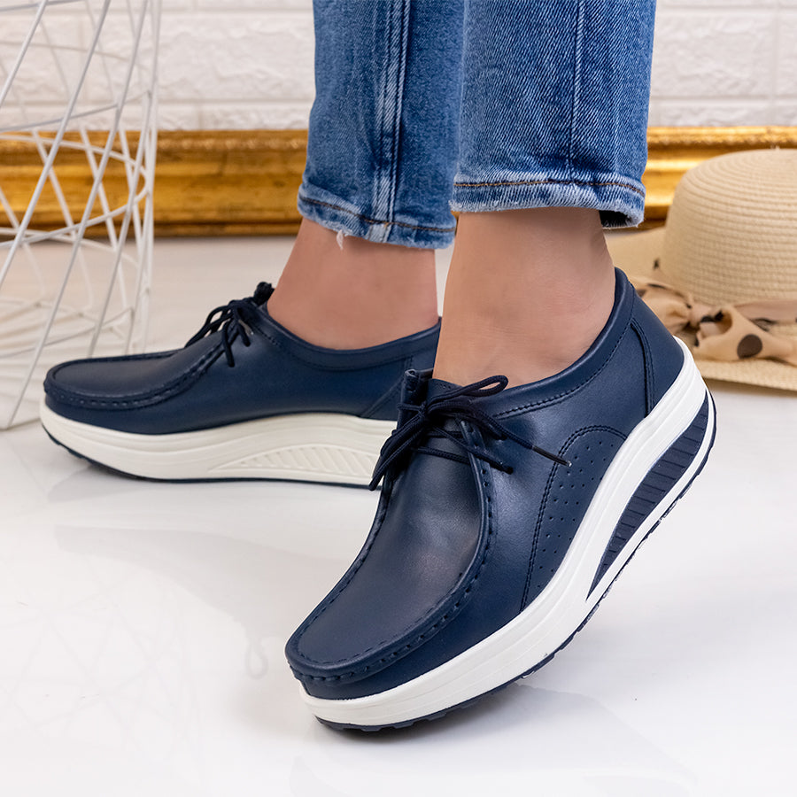 Дамски обувки Leta - Navy