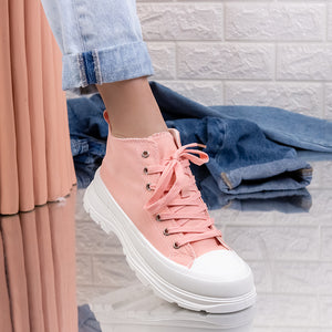 Дамски кецове Olesa - Pink
