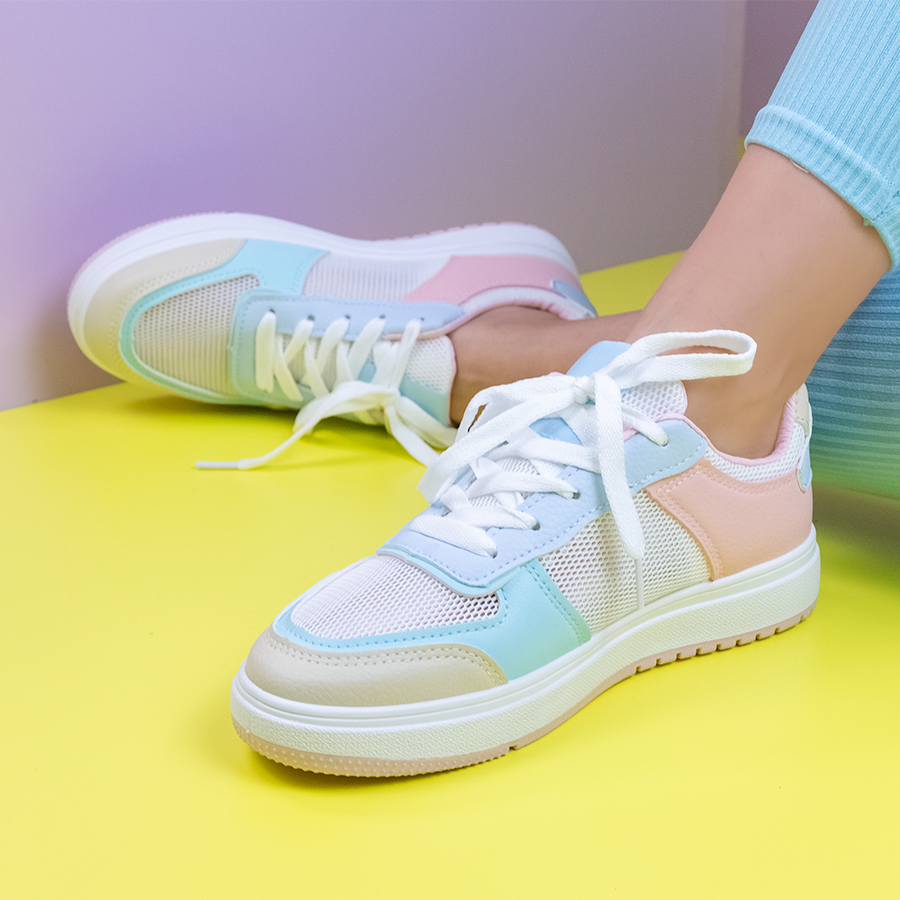 Дамски кецове Avana - Blue/Pink