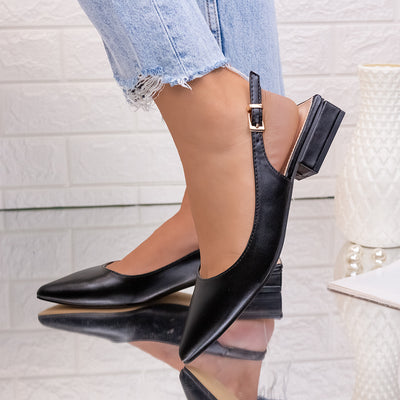 Дамски обувки на ток Grace - Black