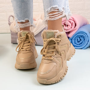 Дамски боти Amina - Khaki