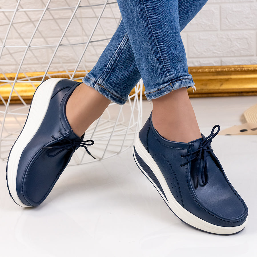 Дамски обувки Leta - Navy