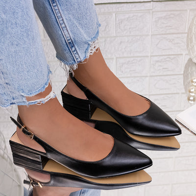 Дамски обувки на ток Grace - Black