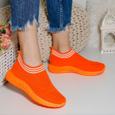 Дамски маратонки Jina - Orange