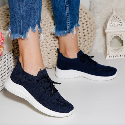 Дамски маратонки Dalena - Navy