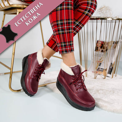 Дамски боти Harmony - Bordo