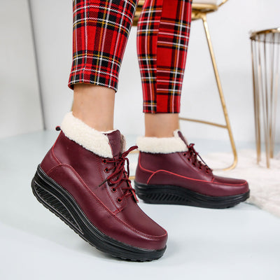 Дамски боти Harmony - Bordo