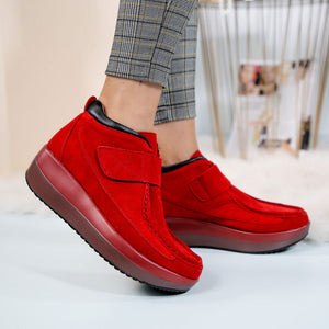 Дамски боти Katelyn - Red