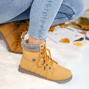 Дамски кубинки Sharon - Camel