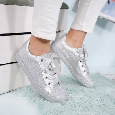 Дамски кецове Madison - silver