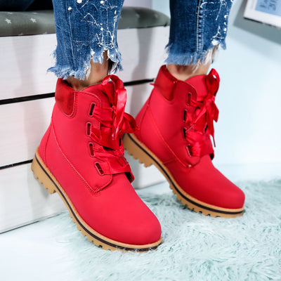 Дамски кубинки Kelia - Red