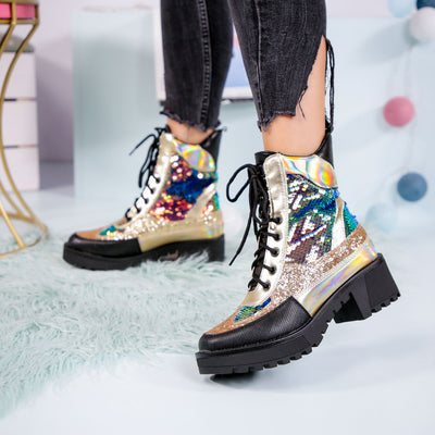 Дамски боти Nikena - Black