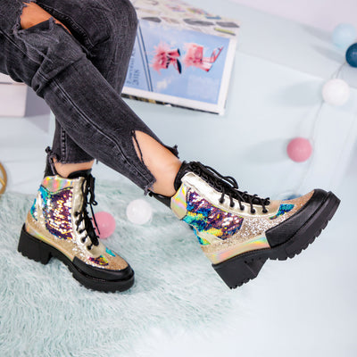 Дамски боти Nikena - Black