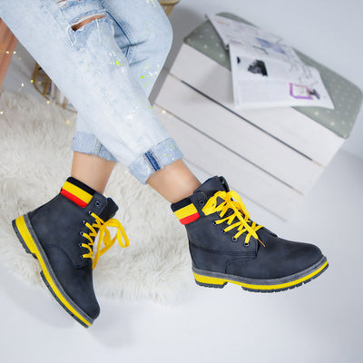 Дамски кубинки Petra - Navy