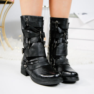 Дамски боти Nica - Black