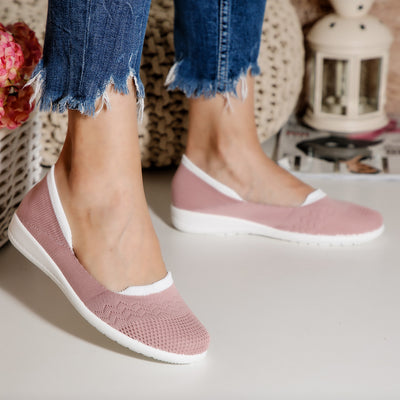 Дамски маратонки Elan - Pink