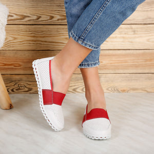 Дамски обувки Netty - White Red