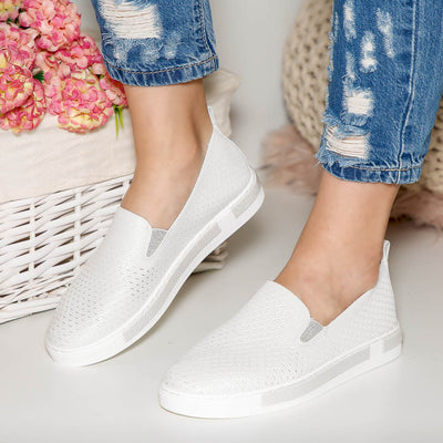 Дамски обувки Marina - White