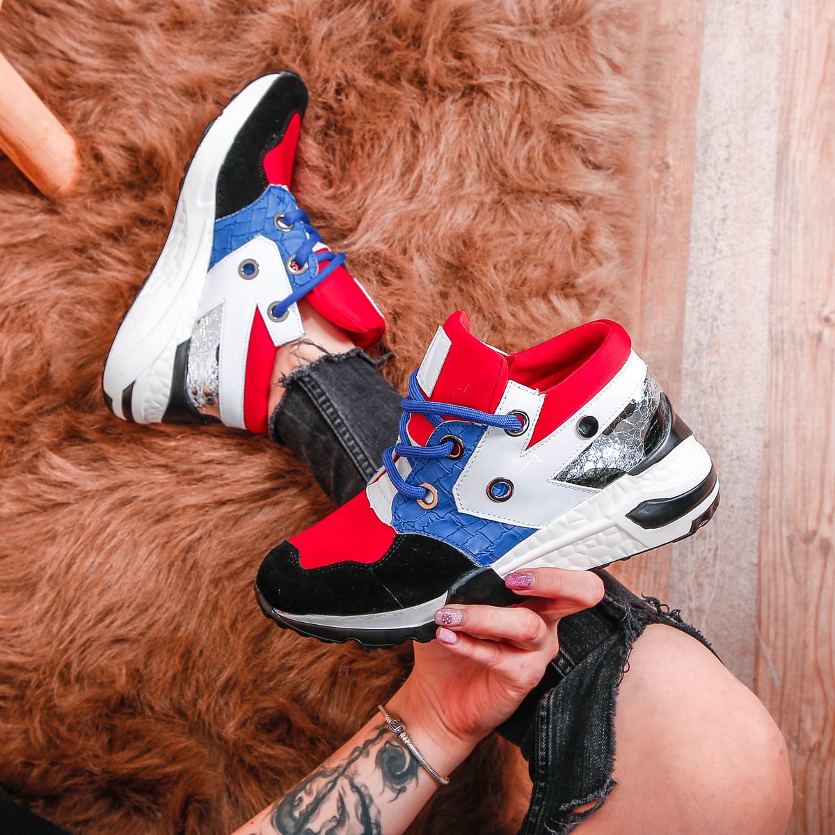 Pantofi Sport Azalia Albi