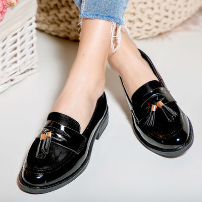 Дамски обувки Jasmine - Black Lacuita