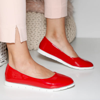 Дамски обувки Anely - Red