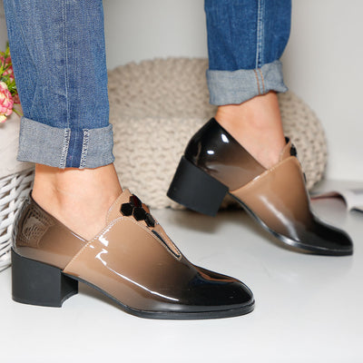 Дамски обувки на ток Marine - Khaki