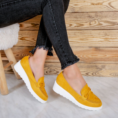 Дамски обувки Myra - Yellow