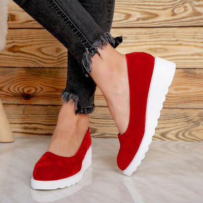 Дамски обувки Letisha - Red