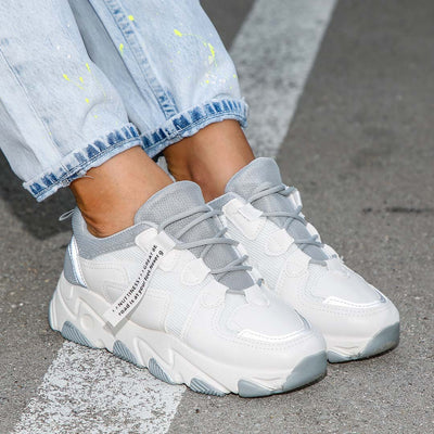 Дамски маратонки Silana - Grey