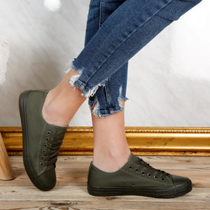 Дамски кецове Sonia - Army Green