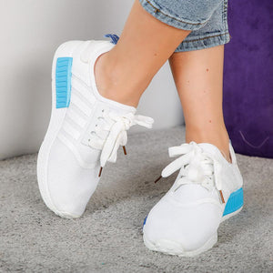 Дамски маратонки Vega - White/Blue