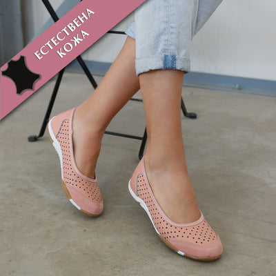 Дамски обувки Dania - Pink