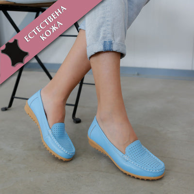 Дамски обувки Yolina - Light Blue