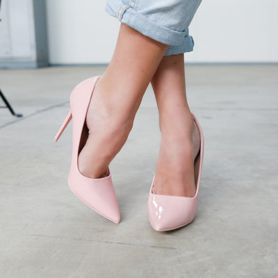 Дамски обувки на ток Maria - Pink