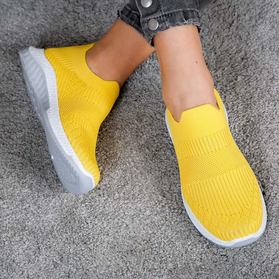 Дамски маратонки Prisila - Yellow